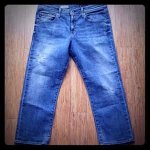 AG ex-boyfriend crop jean